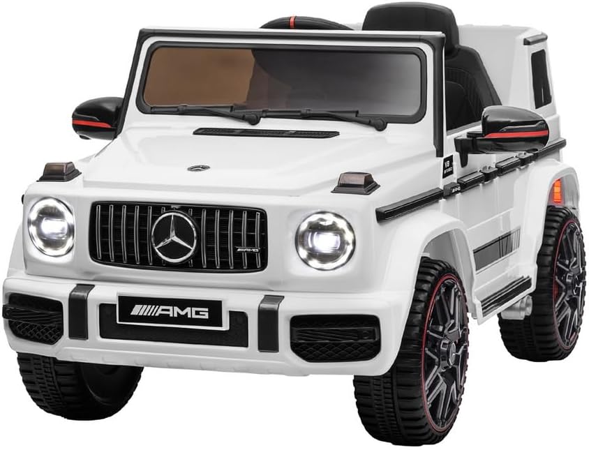 Mercedes G63 Electric Ride On Car– White