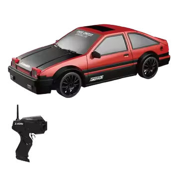 Retro Drift 4 WD RC 2.4G (Assorted Colors, Sold As Single)
