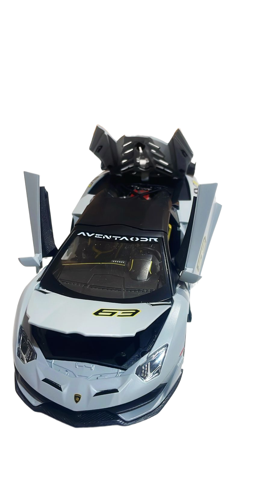 Lamborghini Aventador Svj Model 1:24 Scale (4 Assorted Colors, Sold As Single)