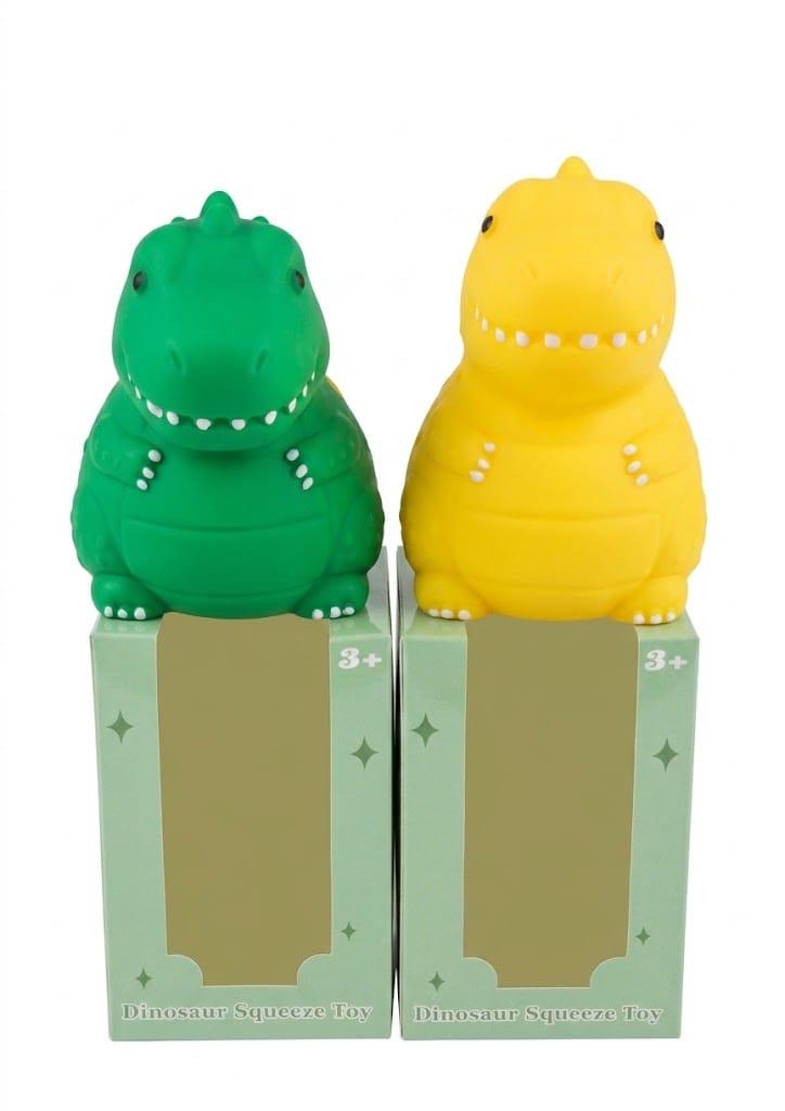 Dinosaur Squishy Stress Relief Toy – 2 Assorted