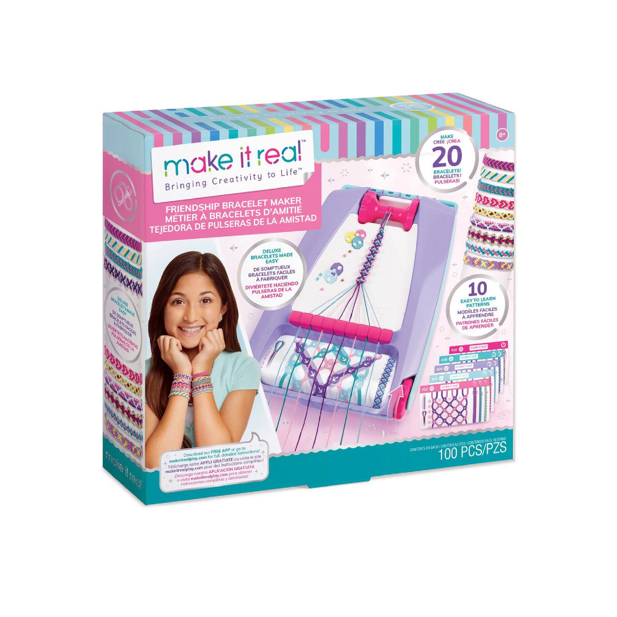 Make It Real Friendship Bracelet Maker Kit