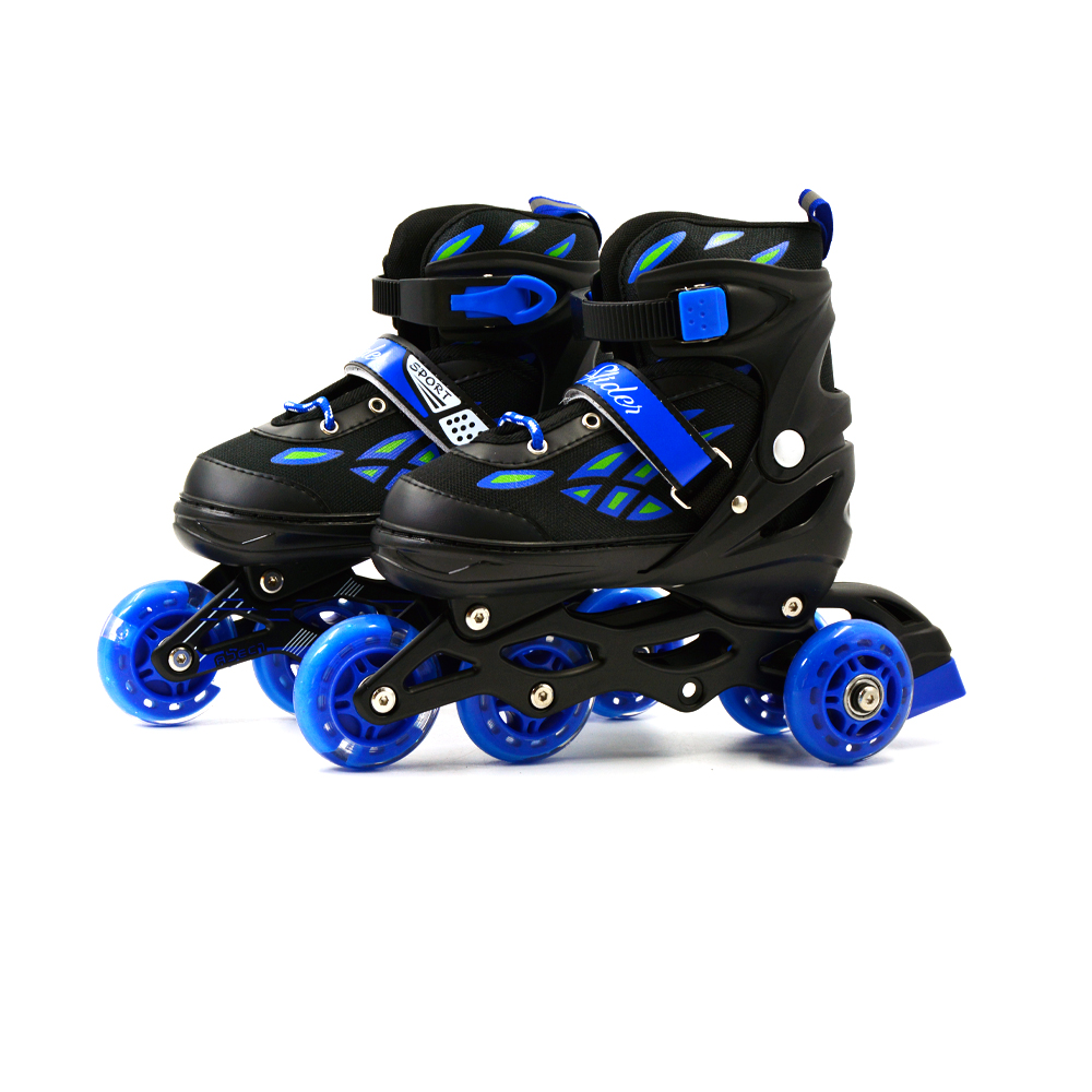In-Line Skate Set 35-38 (Blue/Pink)