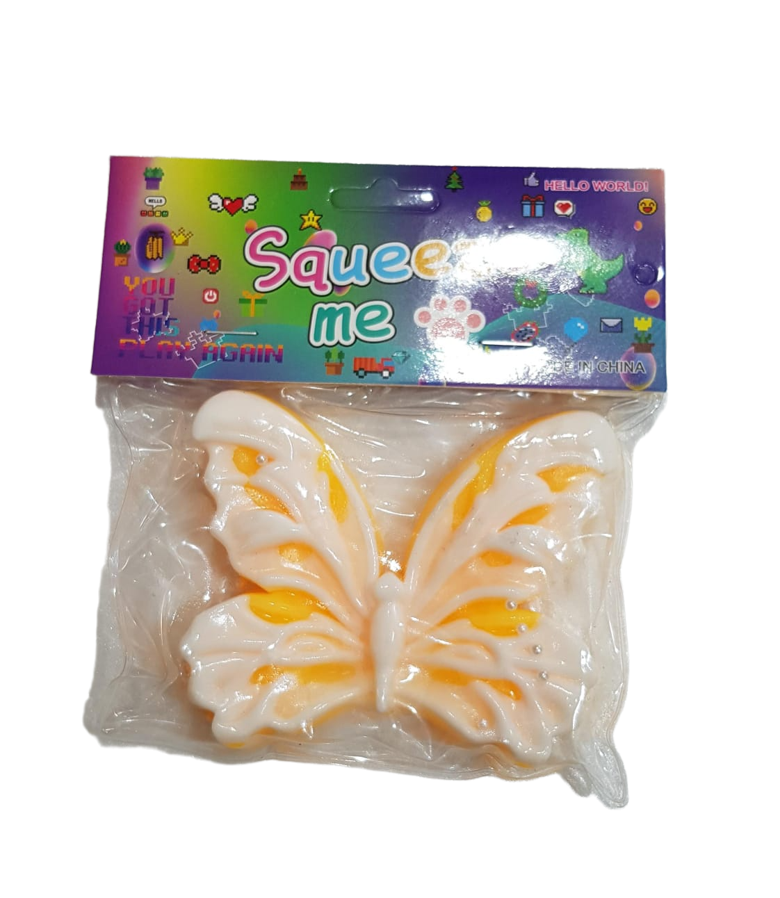 Squishy Butterfly Assorted Designs 4