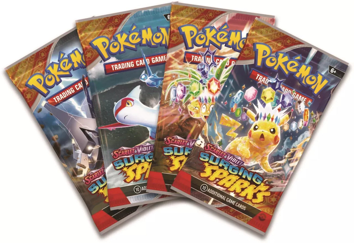 Pokemon TCG Scarlet & Violet Surging Sparks (SV08) Booster Packs