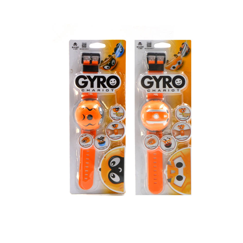 Links to  GYRO CHARIOT PULL BACK TOY WATCH ORANGE by