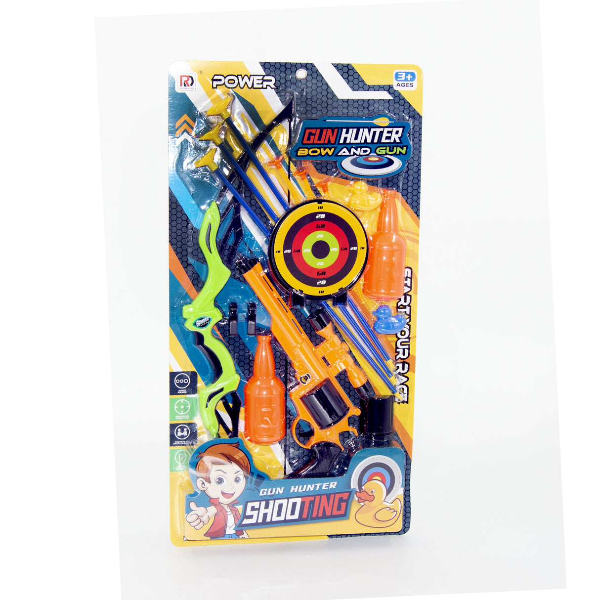 Links to  MULTICOLOR SHOOTING TOY GUN SET  by