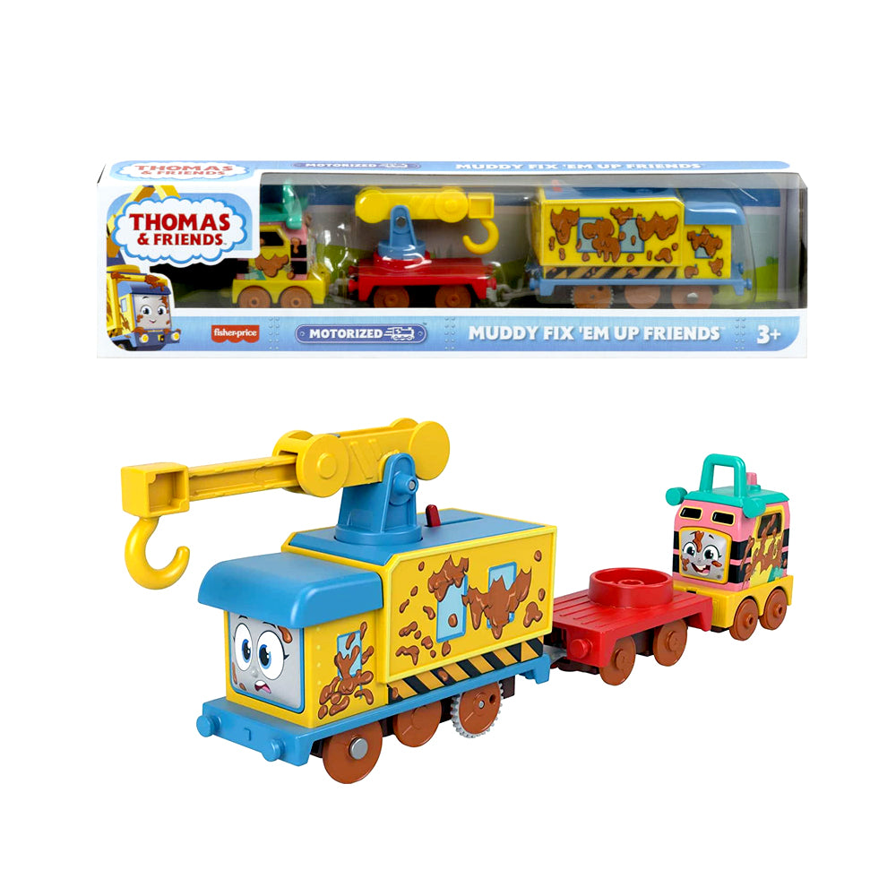 Links to DNR THOMAS & FRIENDS MOTORIZED MUDDY FIX 'EM UP FRIENDS by