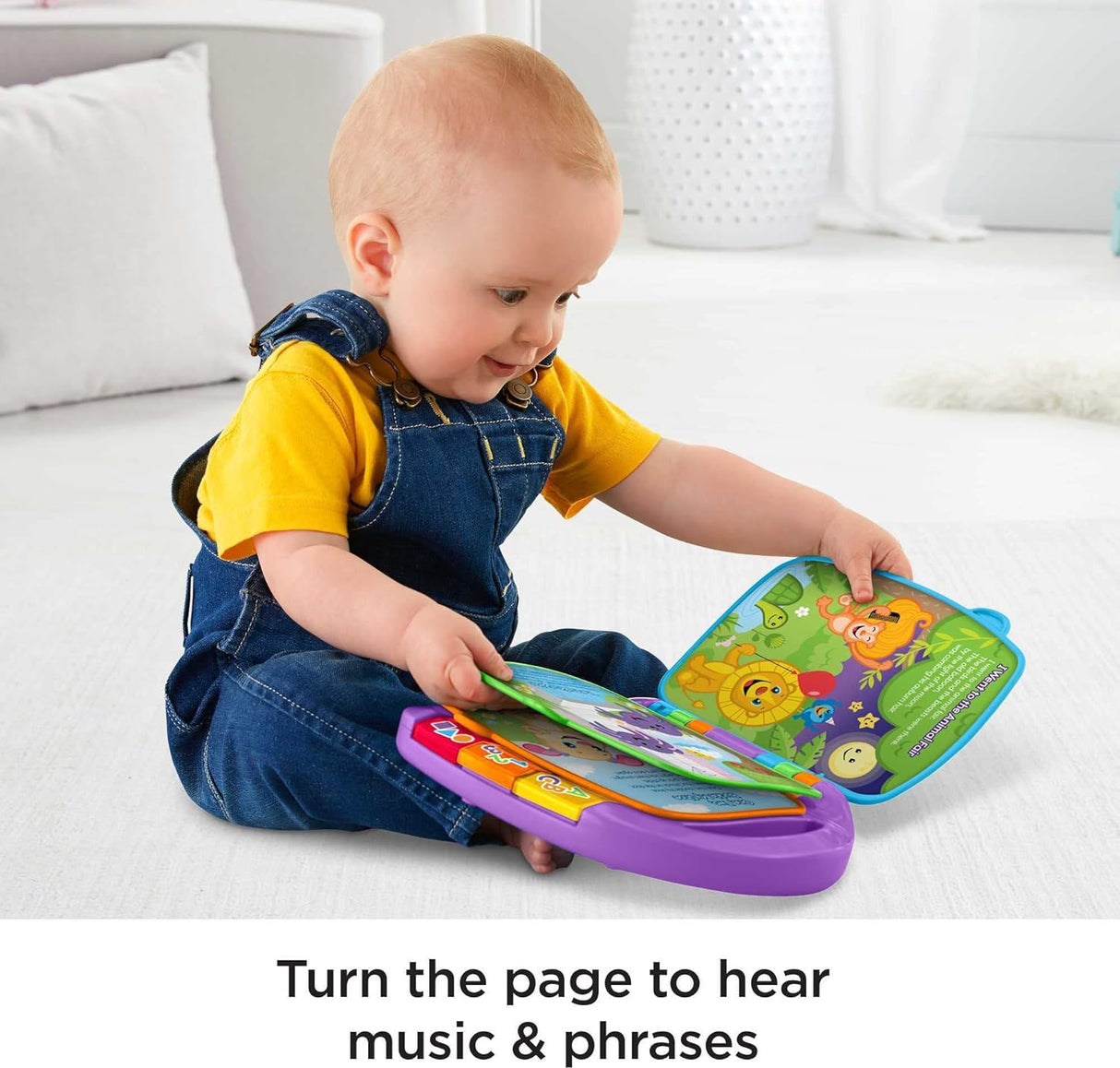 Fisher-Price Laugh & Learn Storybook Rhymes Musical Book