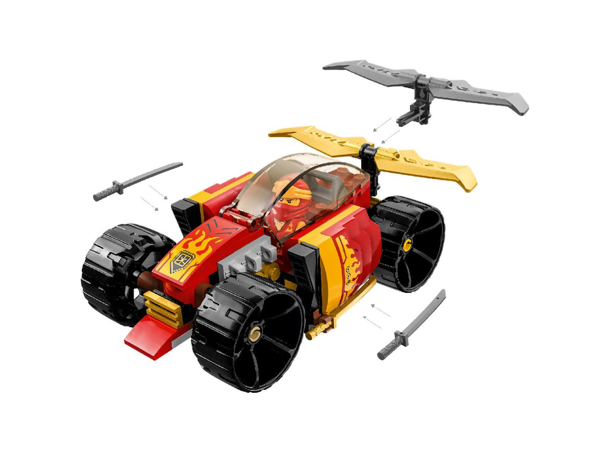 LEGO NINJAGO Kai's Ninja Race Car EVO 71780 Building Kit 94 Pieces