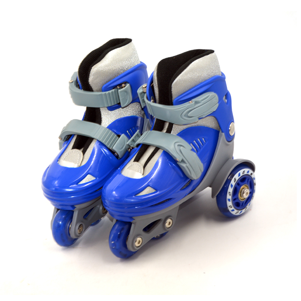 Roller Skates Combo Set - Blue