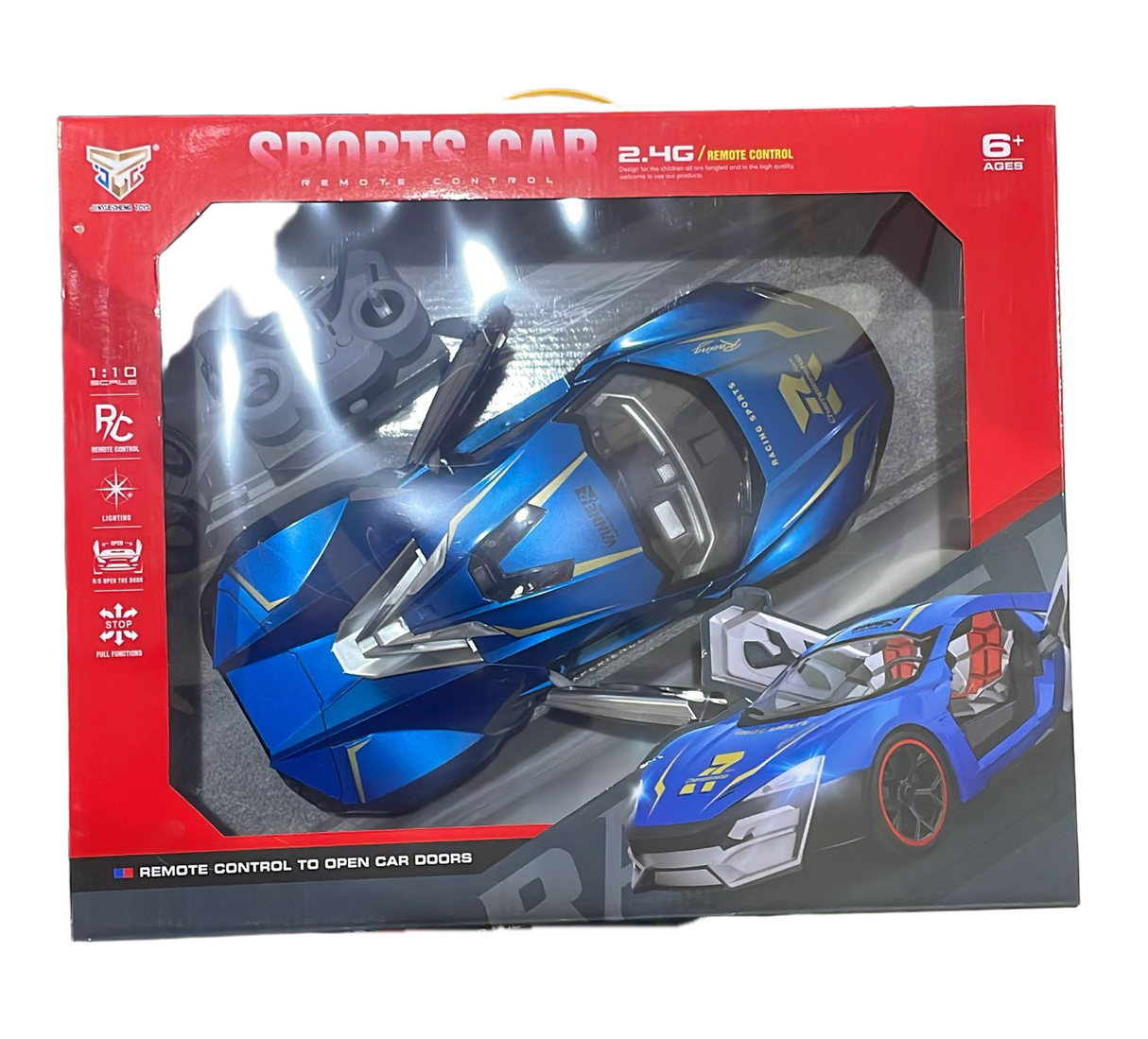 Racing Sports Car 2.4G RC (Assorted Colors, Sold As Single)