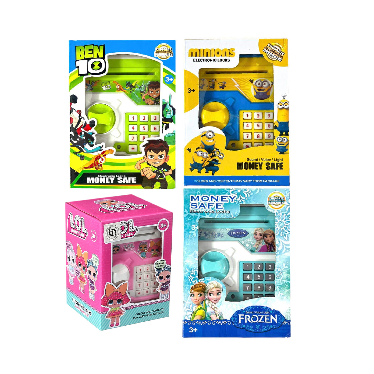 Links to MONEY BOX ASSORTED by