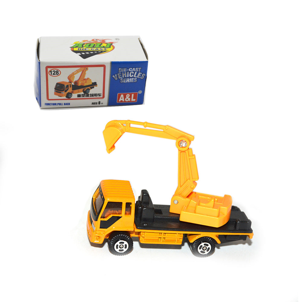 Construction 128 Diecast Vehicle (Assorted Colors, Sold As Single) - product image