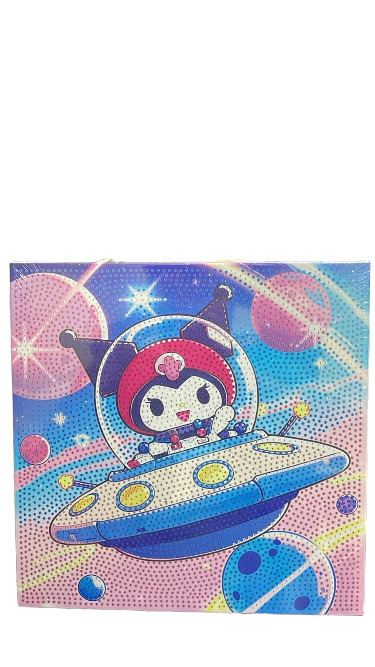 Kuromi Diamond Painting Set 30×30 cm