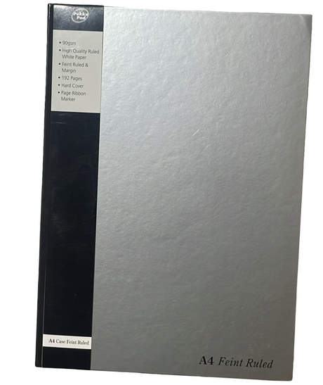 A4 Jotta Poly Notebook – Ruled – Black Stripe Cover