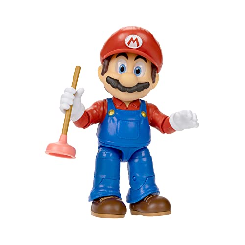 Links to THE SUPER MARIO BROS. MOVIE - 5 Inch Mario Figure by