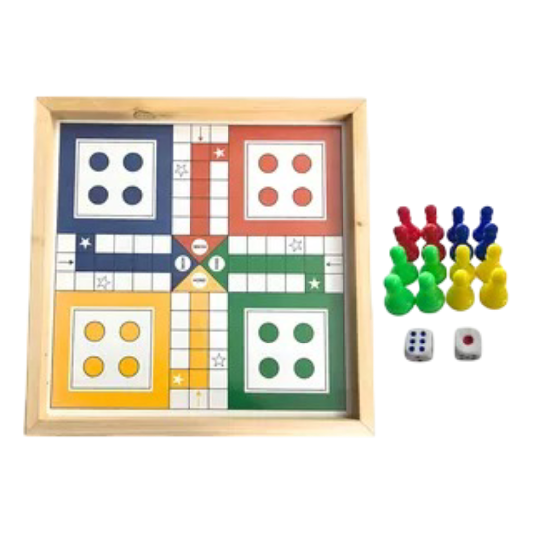 Ludo Wooden Board Game for Kids and Adults 50cm * 50cm