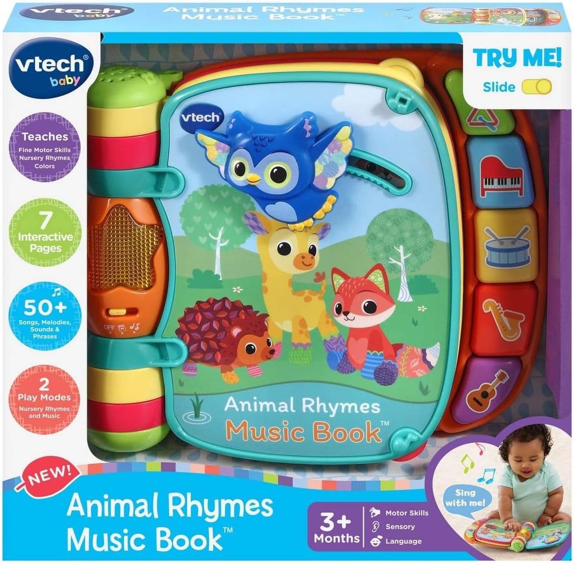 VTech Animal Rhymes Music Book