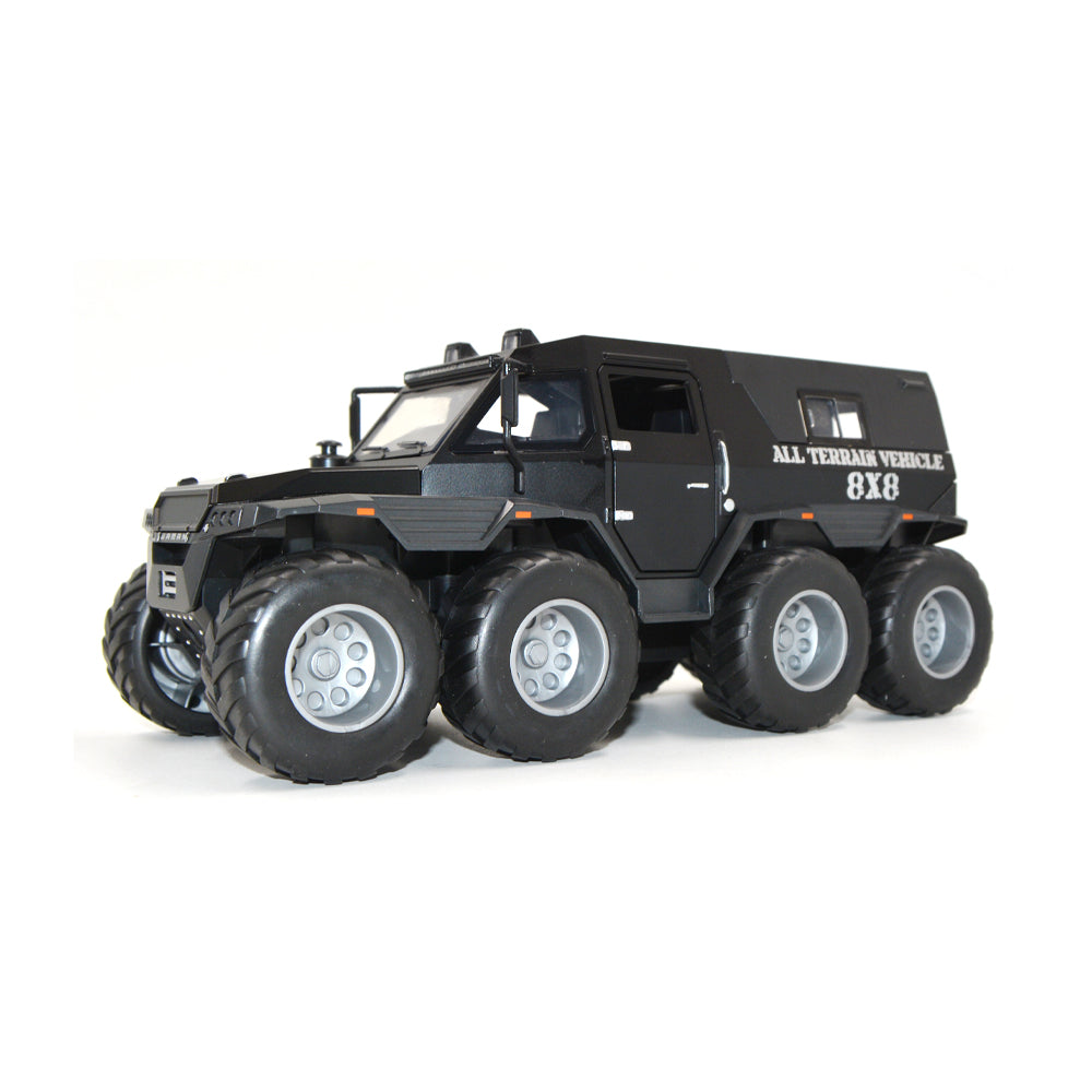 Atv 8x8 Model 1:24 Scale (3 Assorted Colors, Sold As Single)