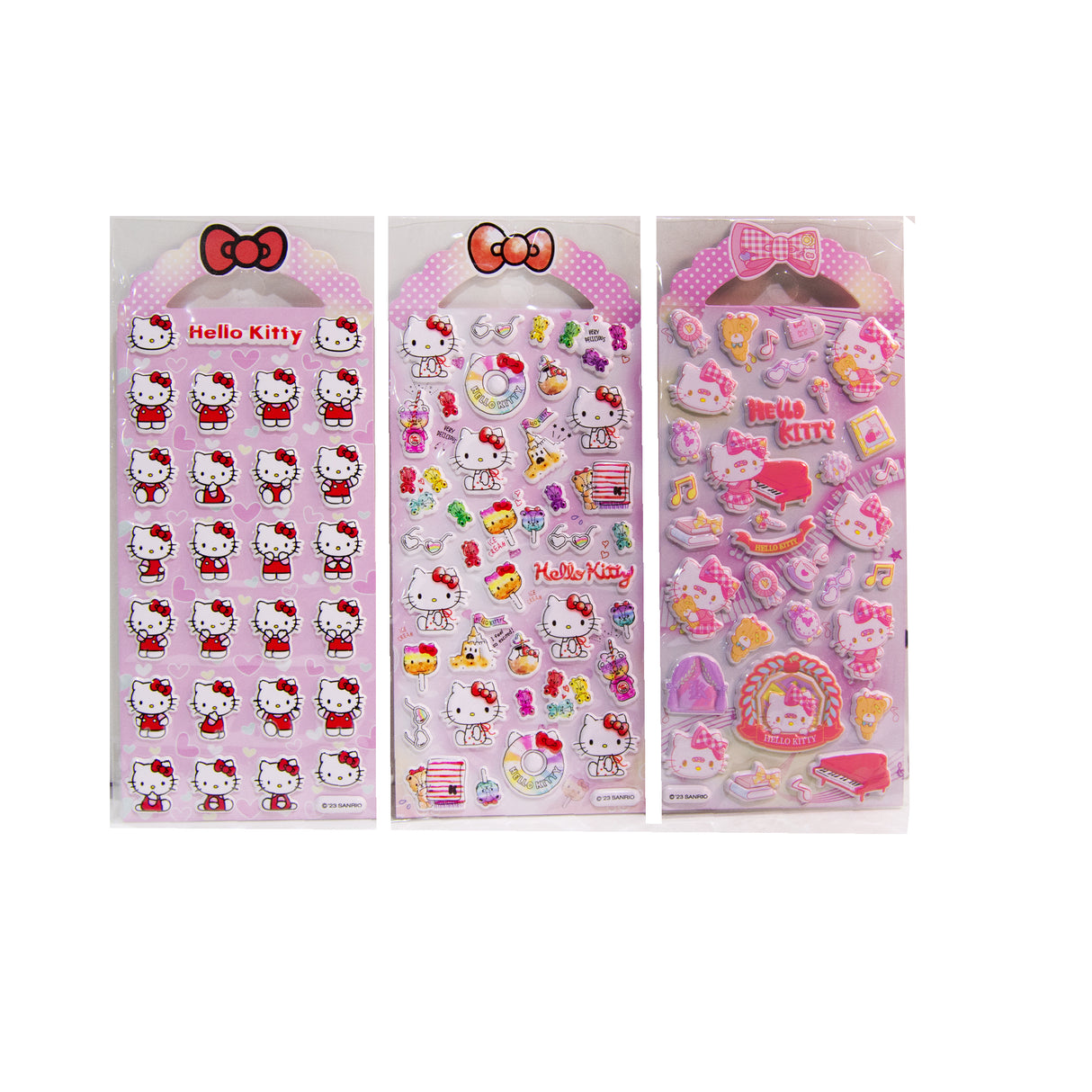 Links to HELLO KITTY 3D PUFFY STICKER ASST 4 by