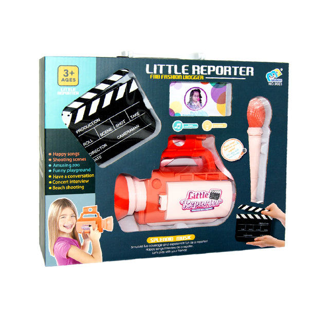 Links to  LITTLE REPORTER CAMERA ROLE PLAY INTERACTIVE KIDS TOY ASST 3  by