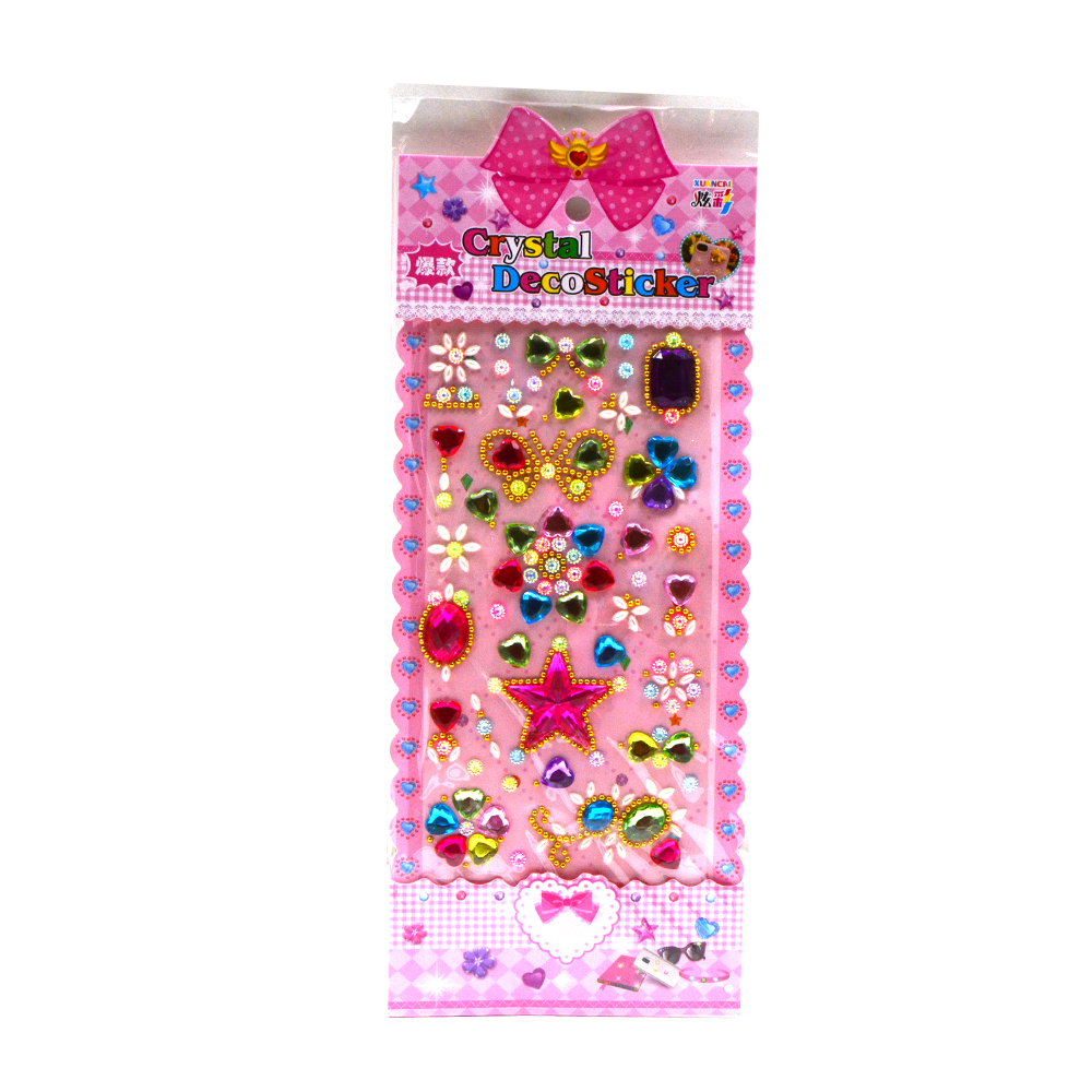 Crystal Decostickers Heart Shape Sticker