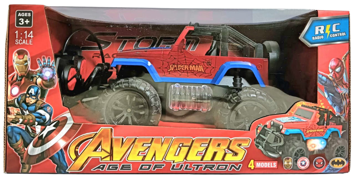 SpiderMan 1:14 Scale Remote Controlled OffRoad Vehicle