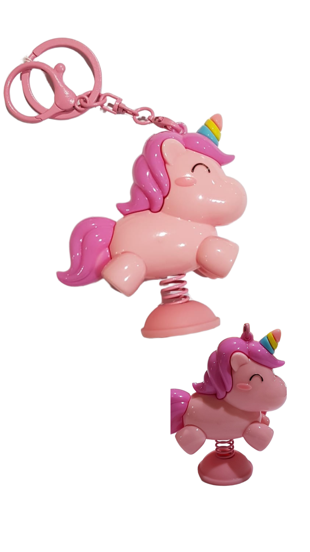 Unicorn Car Shaker Keychain