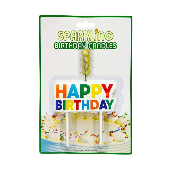 Sparkling Birthday Candle