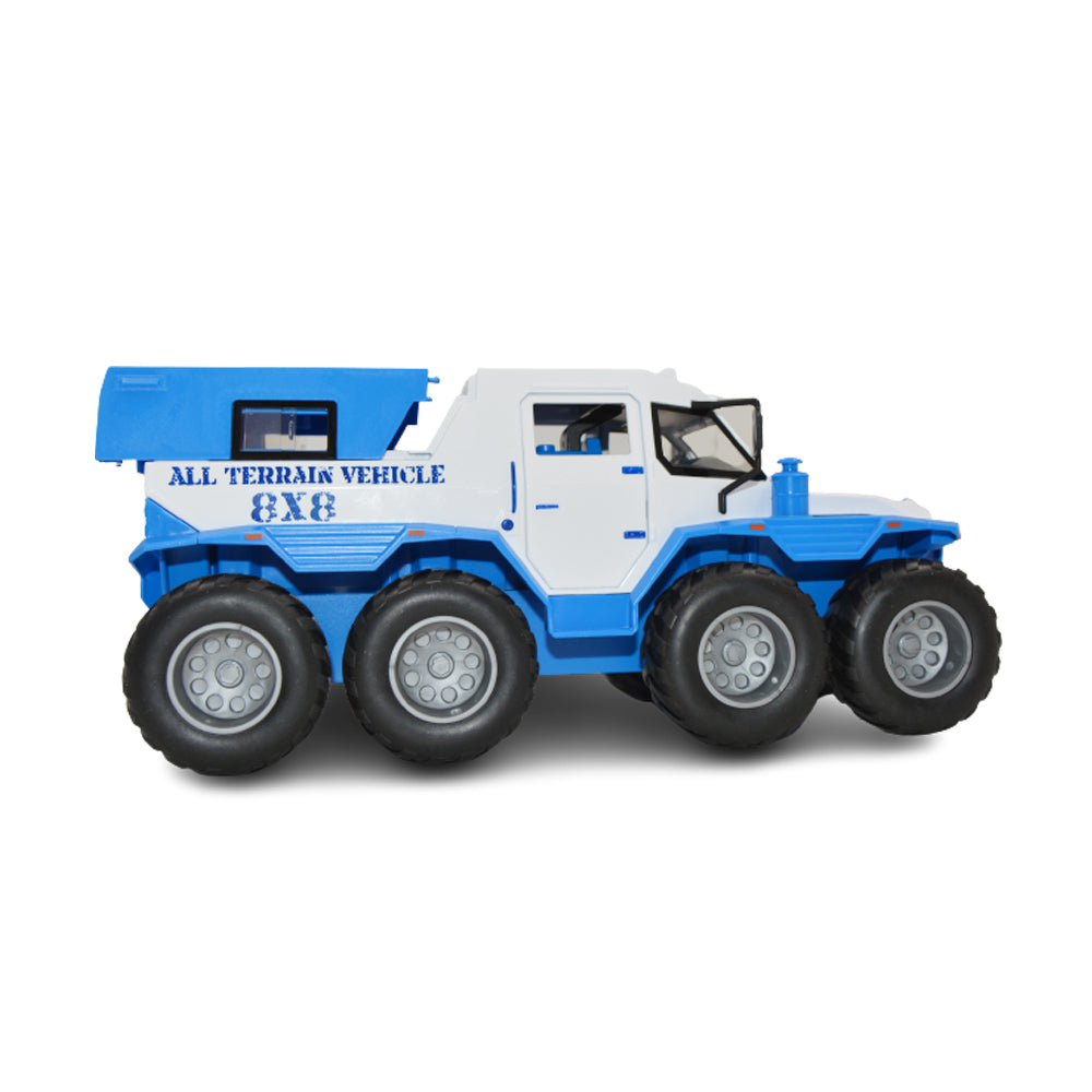 Atv 8x8 Model 1:24 Scale (3 Assorted Colors, Sold As Single)