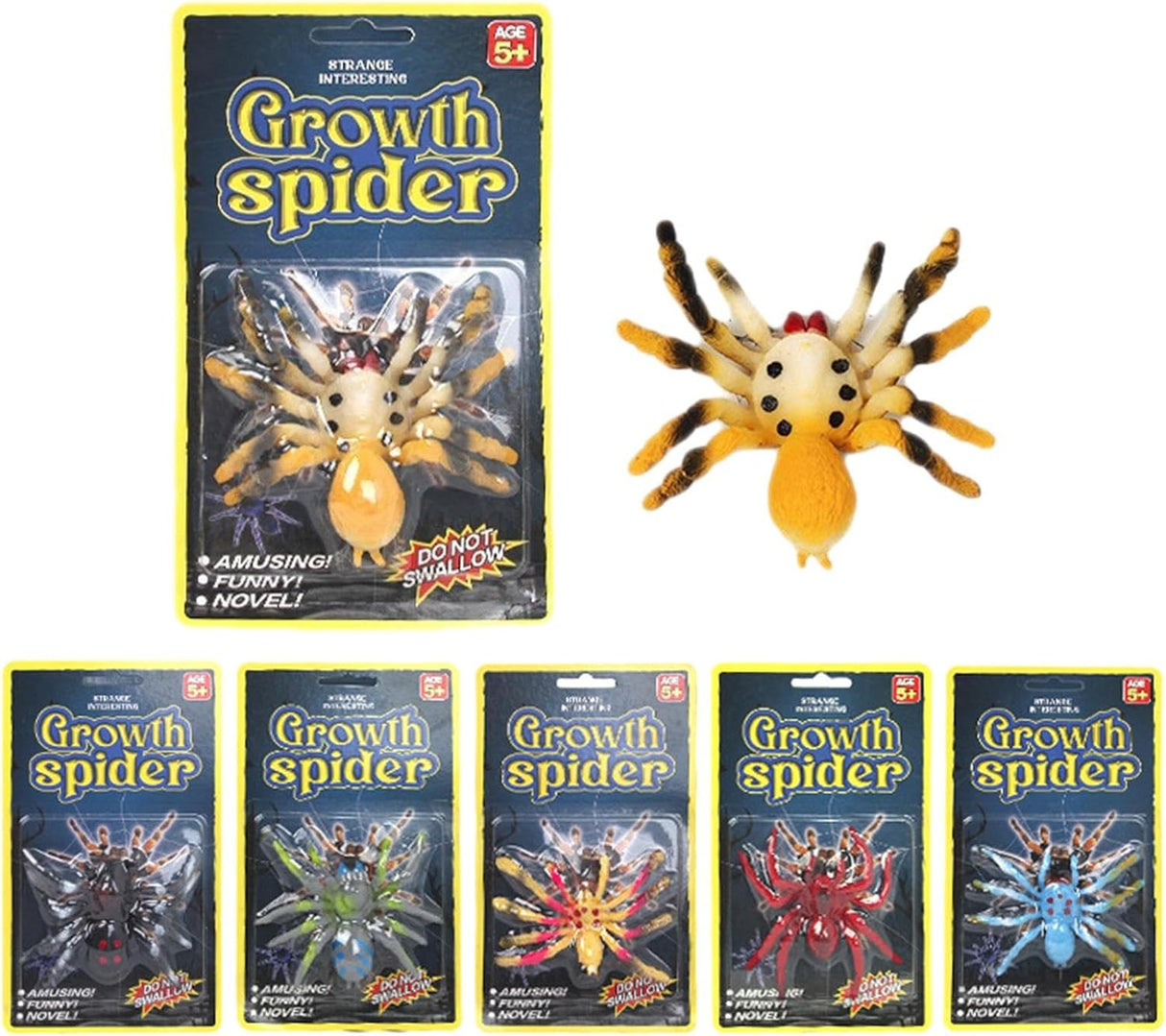 Growing Spider Gag Toy Assorted