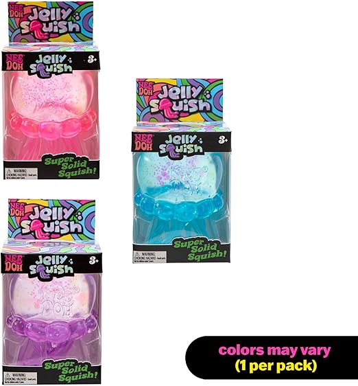 NeeDoh Jelly Squish Sensory Fidget Toy. (Sold As Single)