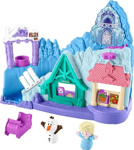 Links to Fisher-Price Little People Disney Frozen Arendelle Sledding Adventures Playset by