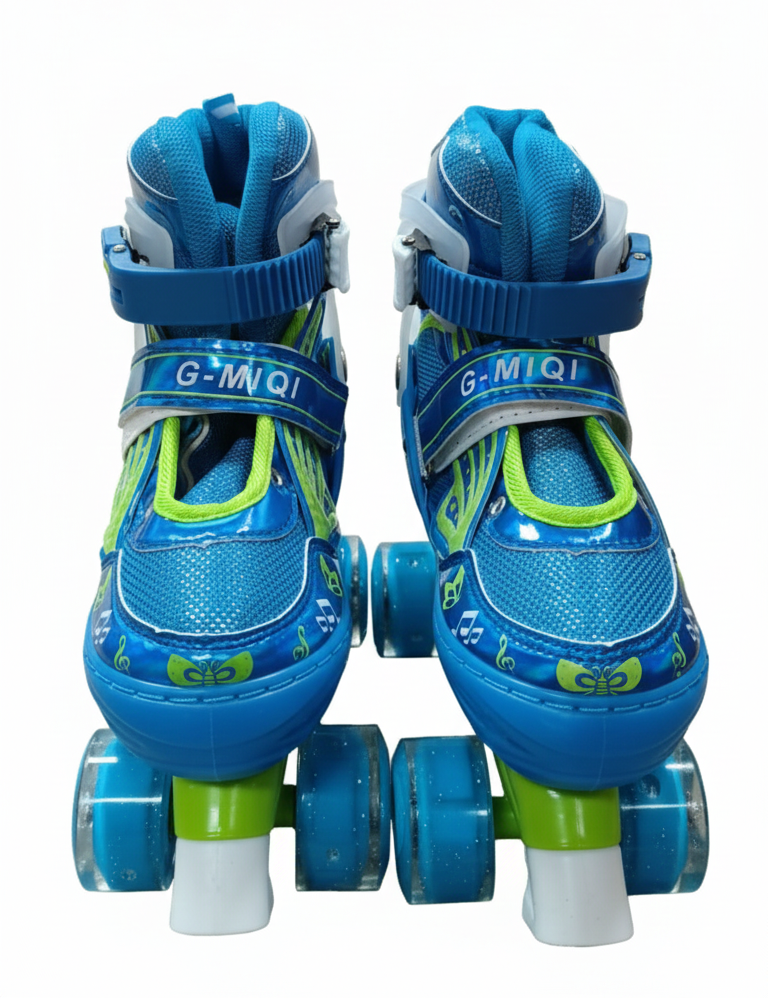 Butterfly Wing Roller Skates Medium with Flashing Wheels