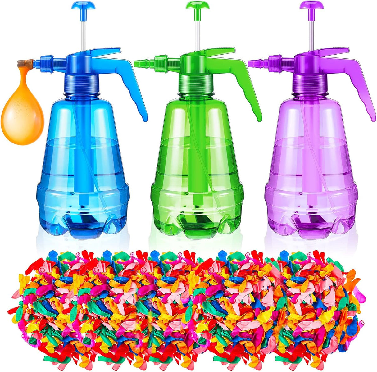 Water Balloon Pump – 3 Assorted Colors