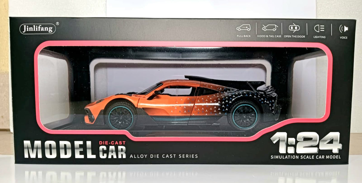 Mercedes-Benz Amg One Model 1:24 Scale (4 Assorted Colors, Sold As Single)