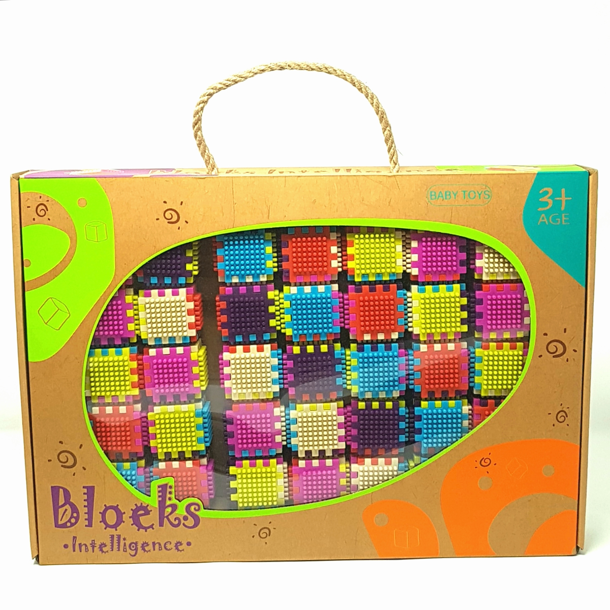 Baby Toys Blocks Intelligence Age 3+
