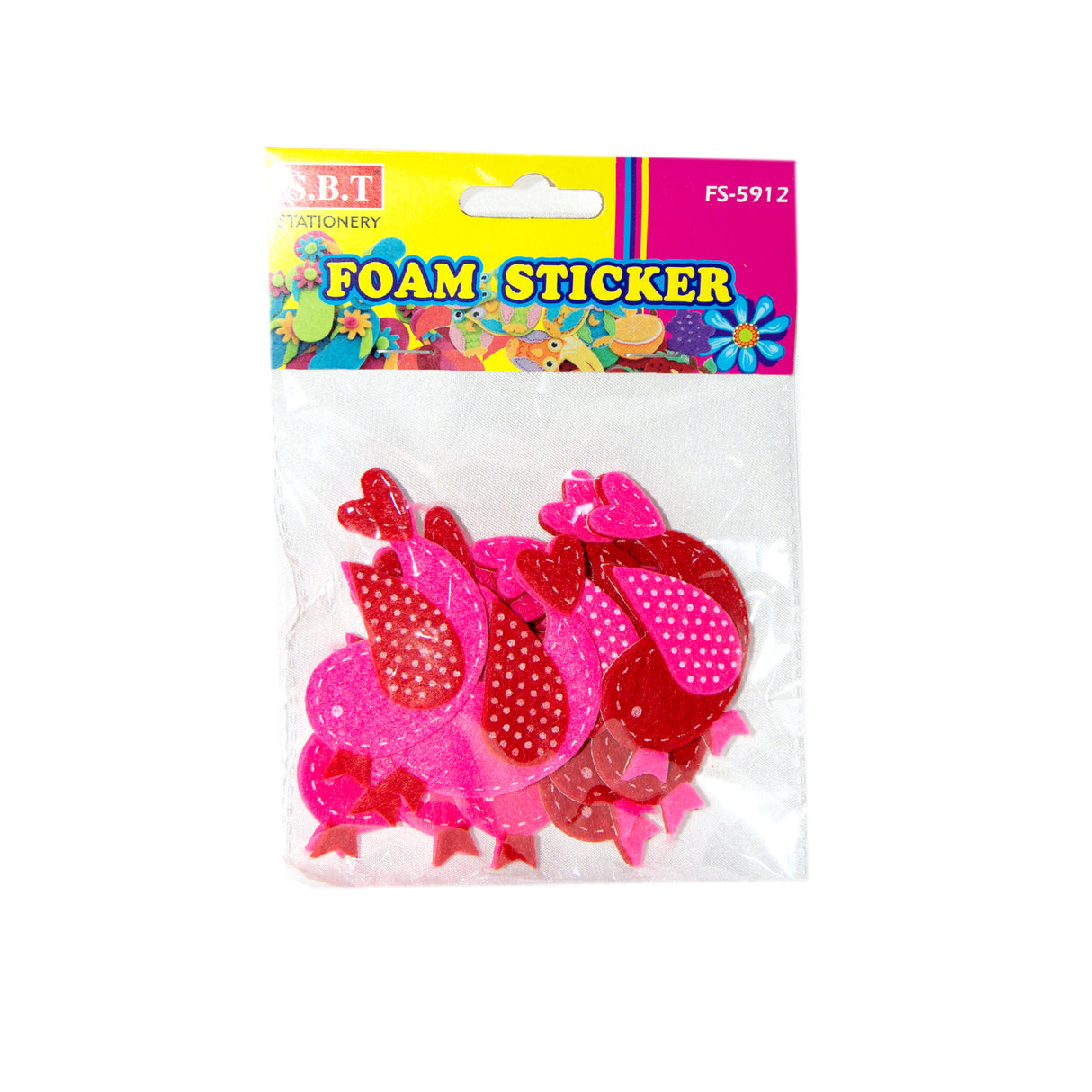 Bird Foam Shape Stickers