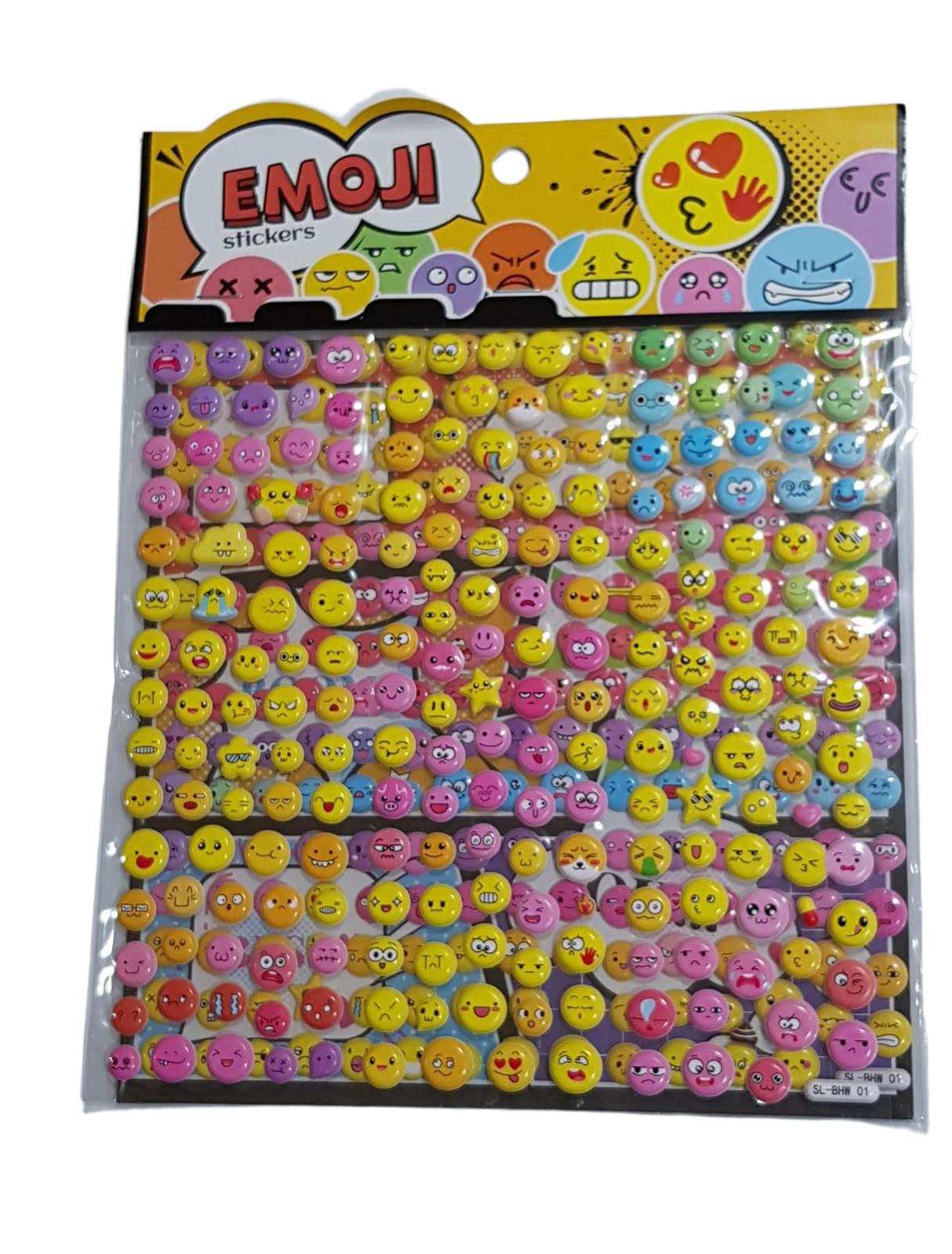 Emoji Stickers Double Sheet