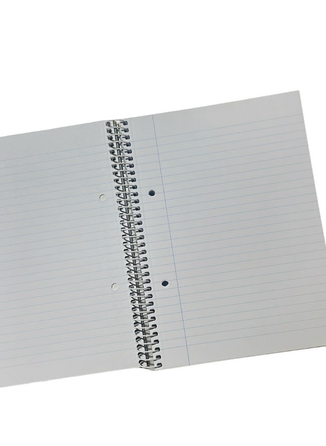 A5 Hardcover Spiral Notebook – 80 Sheets, 90 GSM, Lined – Hearts Design
