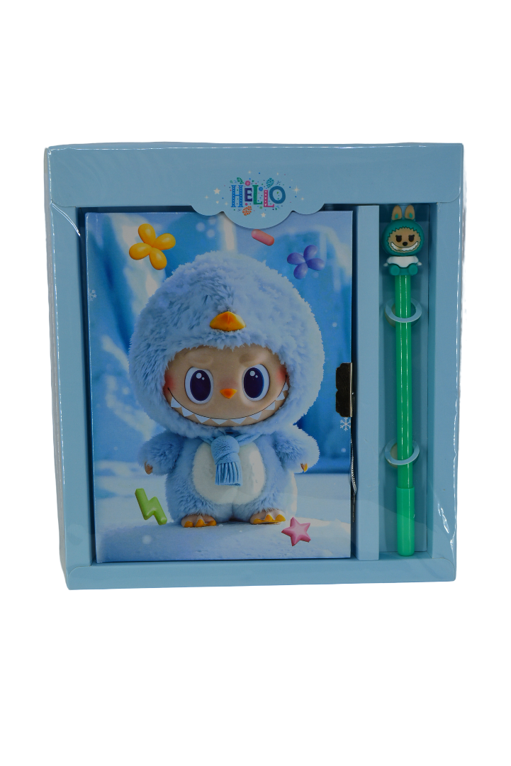 Labubu Notebook with Pen (Assorted Designs, Sold as Single)