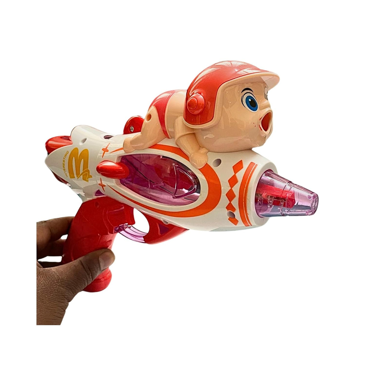 Space Toy Gun with Smoke Music & Light