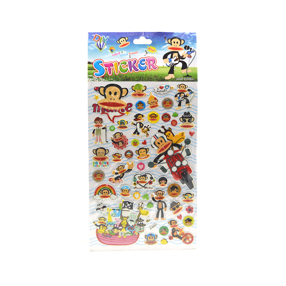 Doraemon Puffy Stickers