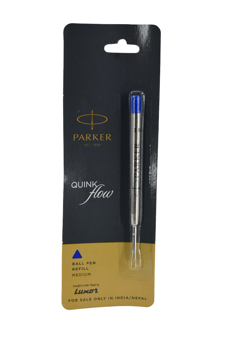 Parker Quink Flow Ball Pen Refill Medium Point – Blue