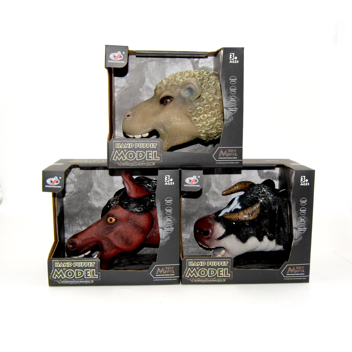 Links to ANIMAL HAND PUPPET ASSORTED 3 by