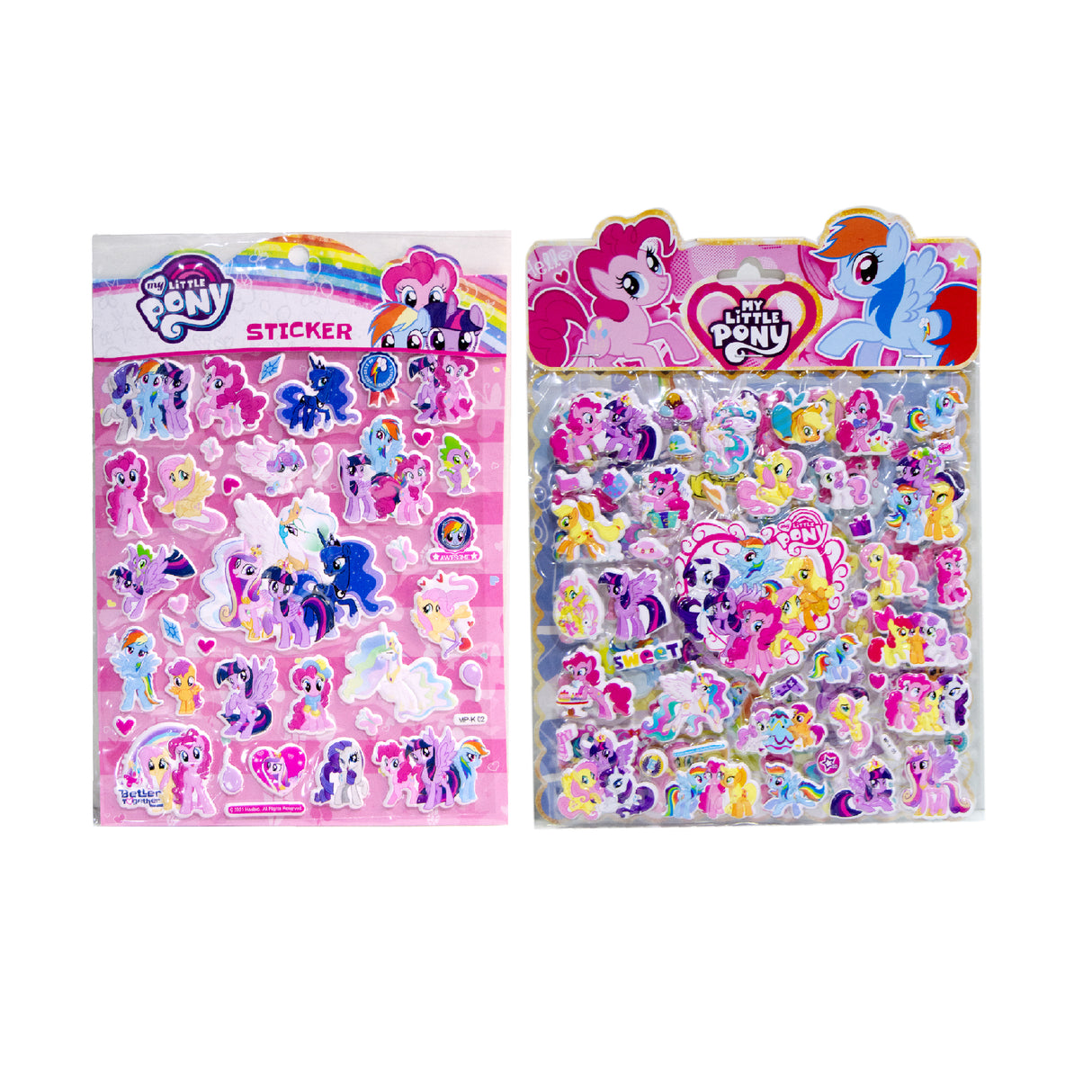 Mlp 3d Puffy Sticker Assorted 2