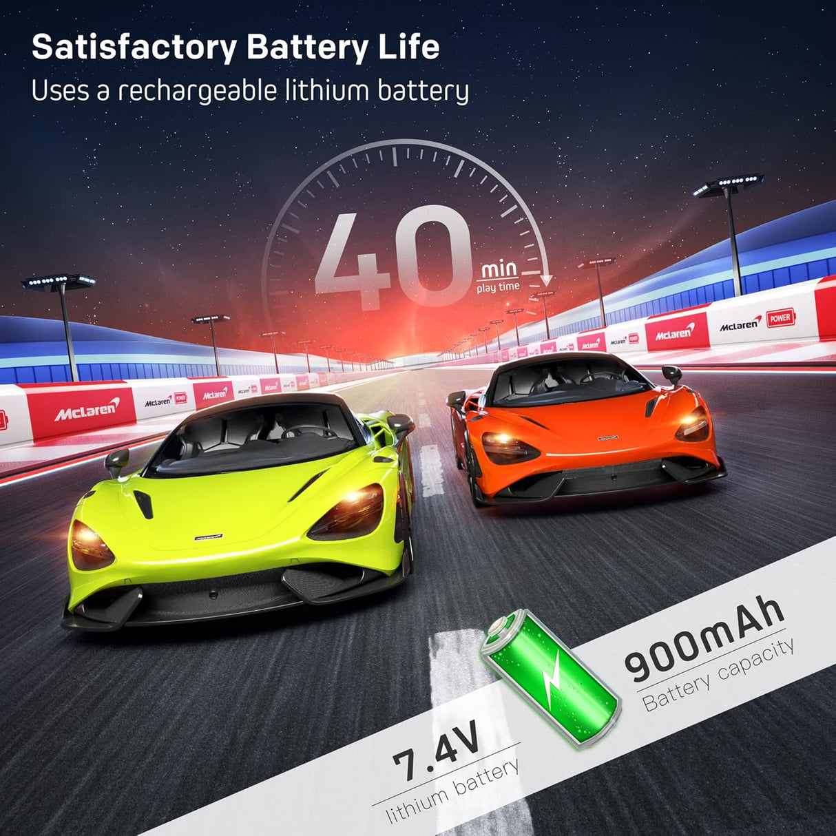 McLaren R/C 1:12 Car 2.4 GHz (Assorted Colors, Sold As Single)