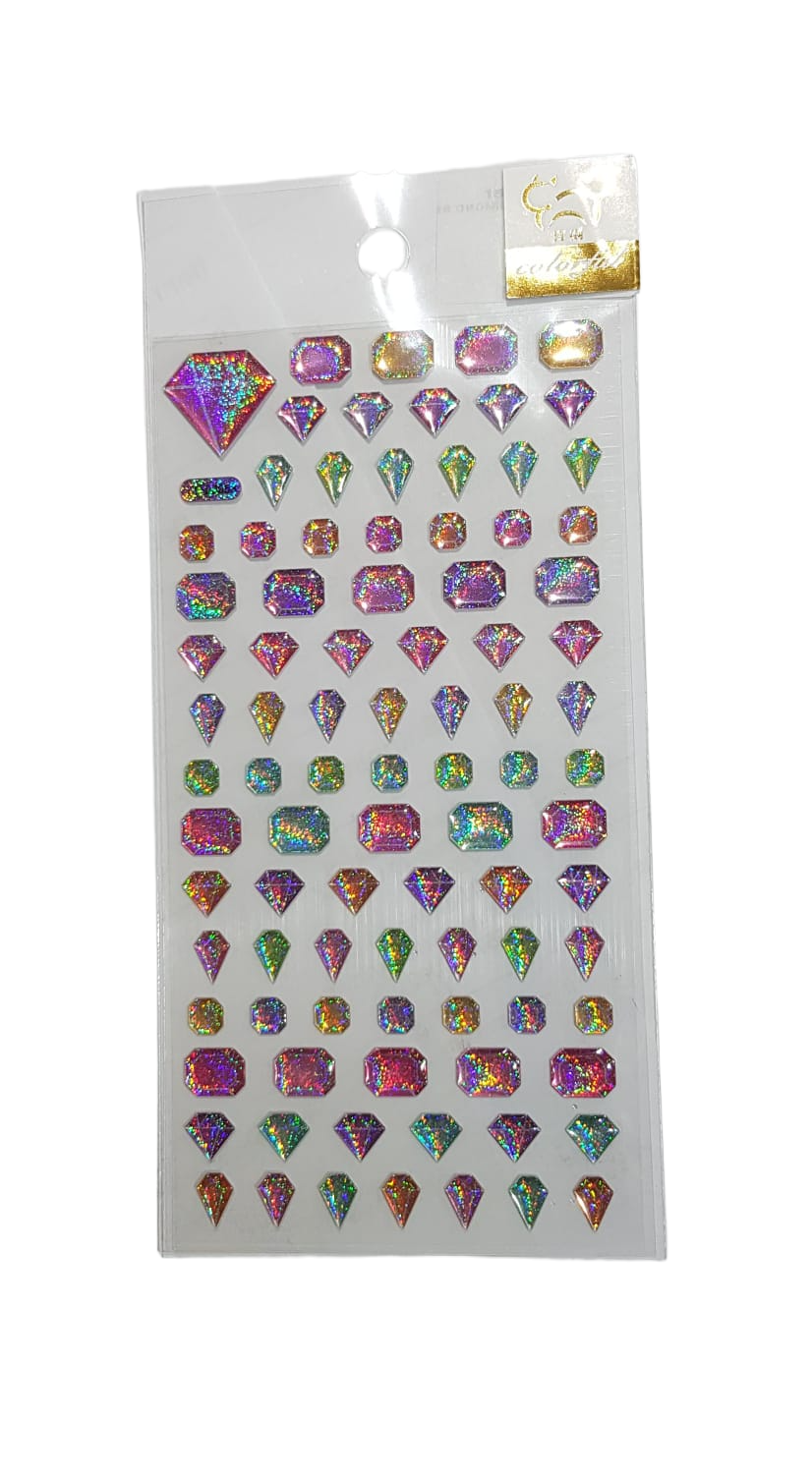 Glitter Resin Diamond Sticker