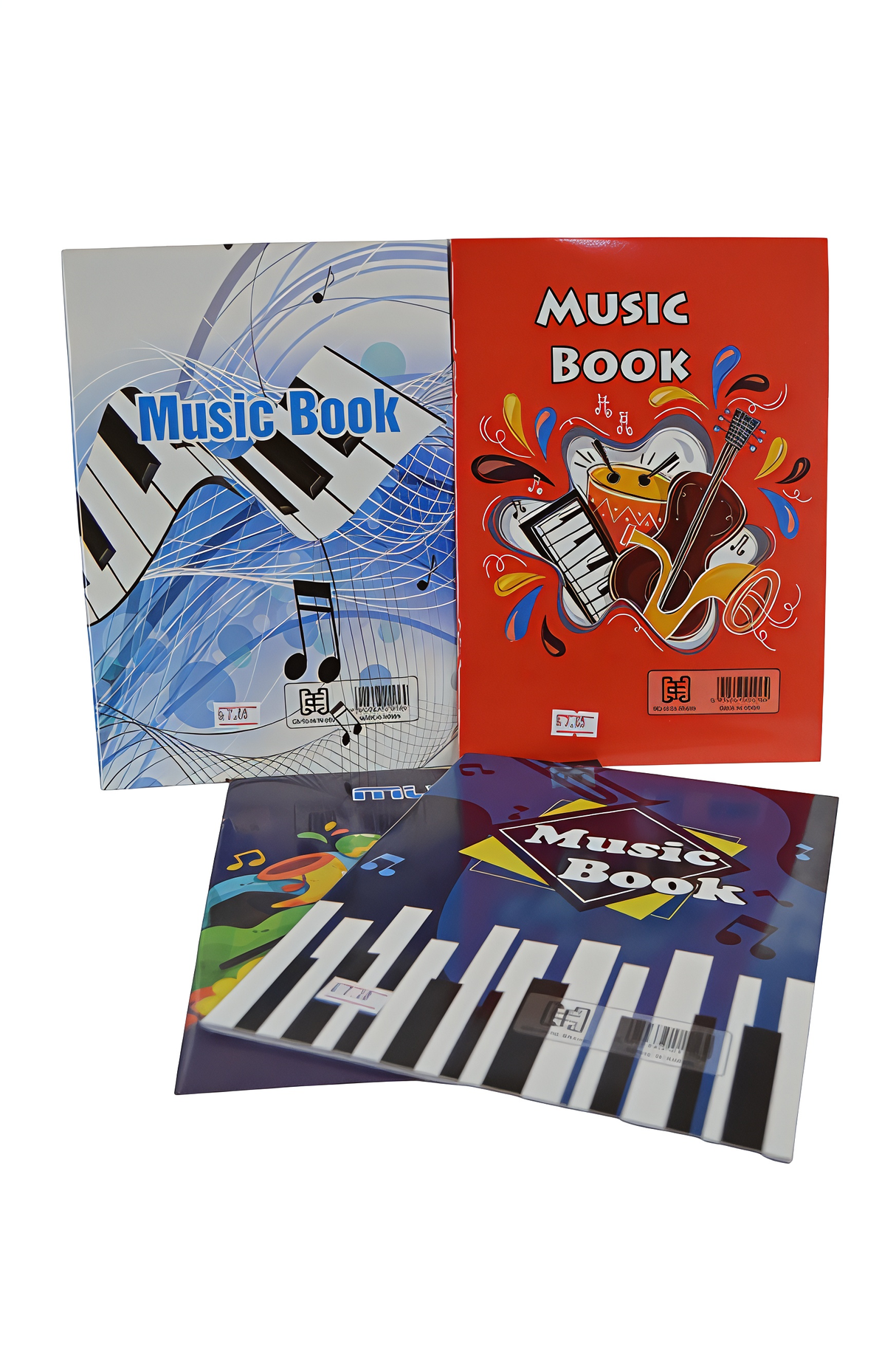 Music Notebook (Assorted Designs, Sold as Single)