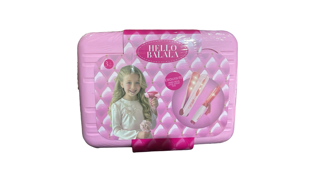 Hello Balala Pink Carrying Beauty Playset